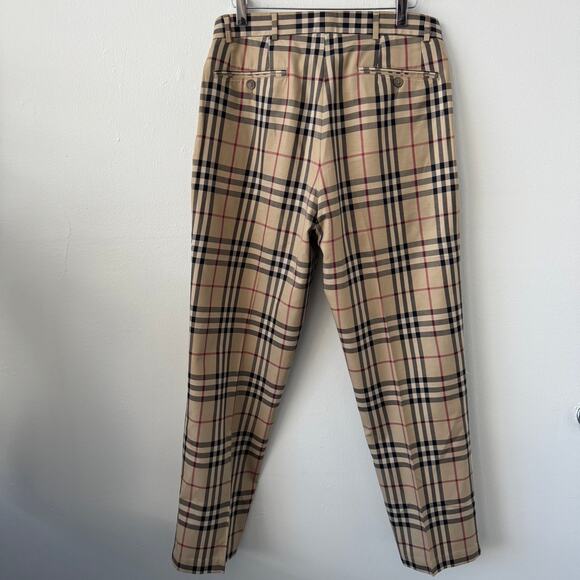 Burberry London Perham Cotton Trousers in Nova Check - Picture 2 of 10